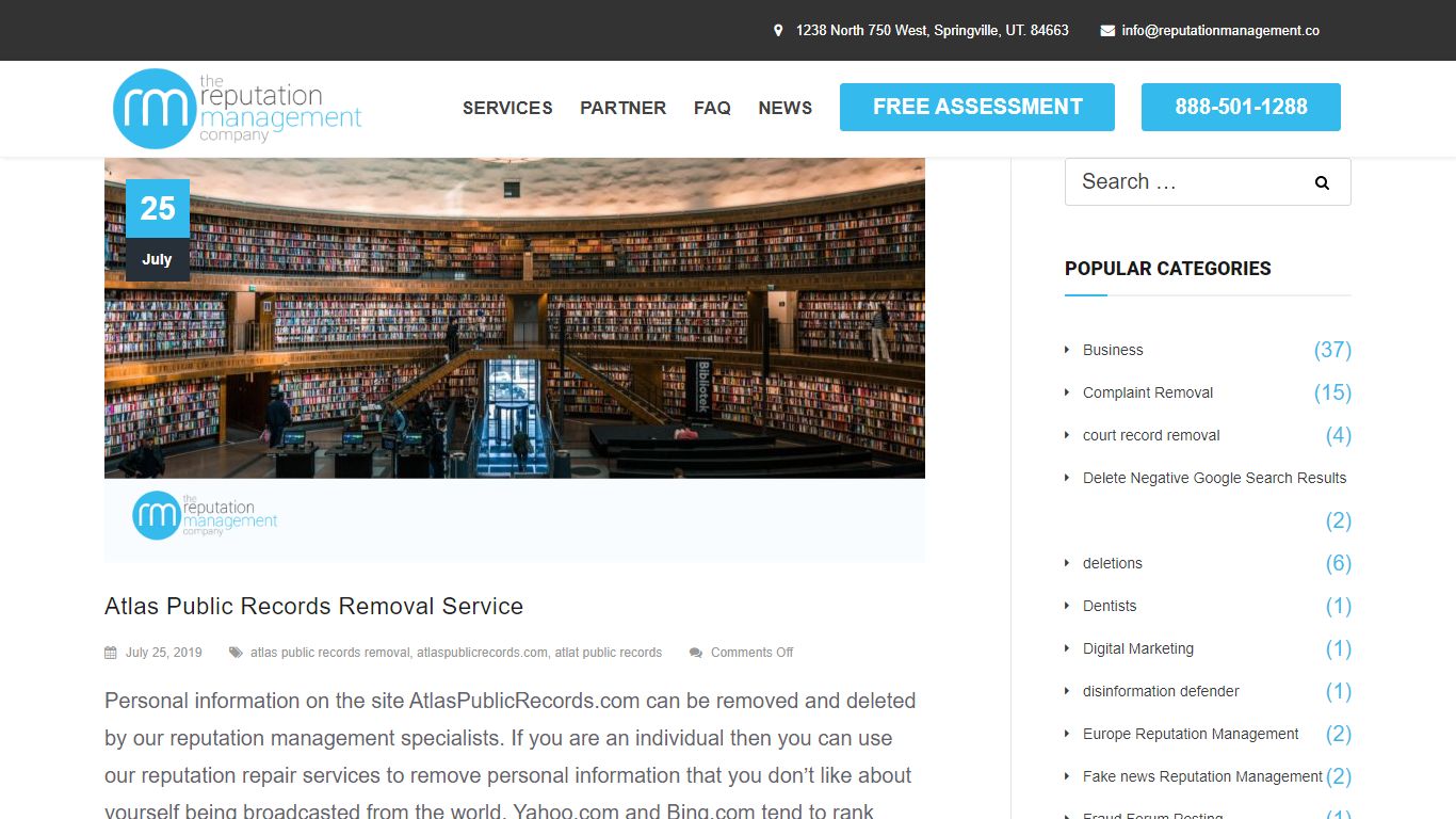 Atlas Public Records Removal Service - Reputation Management